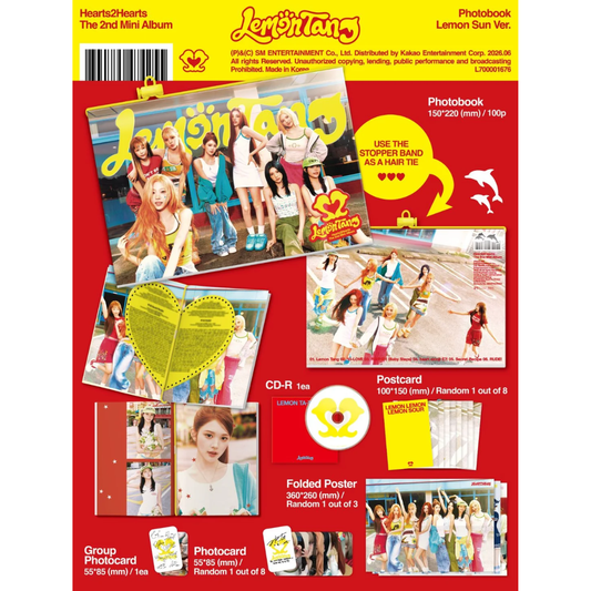 HEARTS2HEARTS - LEMON TANG (PHOTOBOOK VER.)