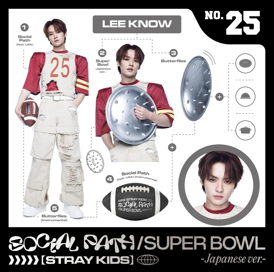 Stray Kids - Social Path (feat. LiSA) / Super Bowl - Limited Fanclub version
