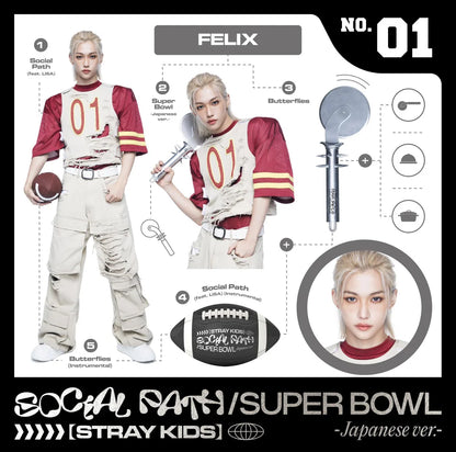 Stray Kids - Social Path (feat. LiSA) / Super Bowl - Limited Fanclub version
