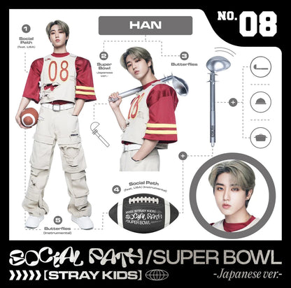 Stray Kids - Social Path (feat. LiSA) / Super Bowl - Limited Fanclub version