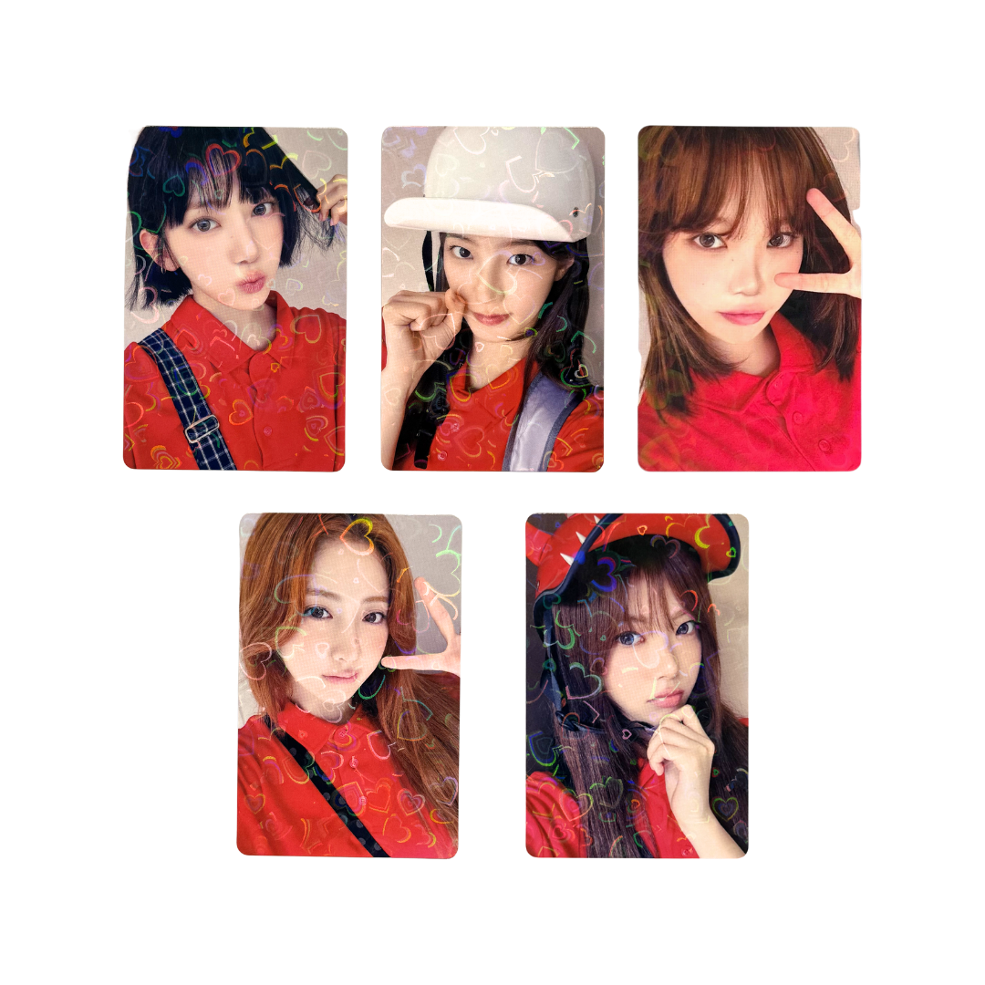Le Sserafim - Spaghetti HOLO POB photocards