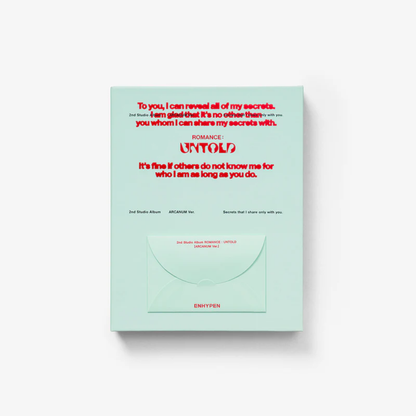 ENHYPEN - ROMANCE : UNTOLD (2ND STUDIO ALBUM)