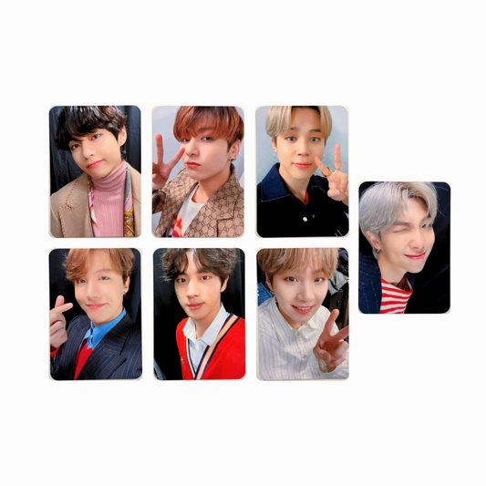 BTS -  Map of the Soul Lightstick photocard set