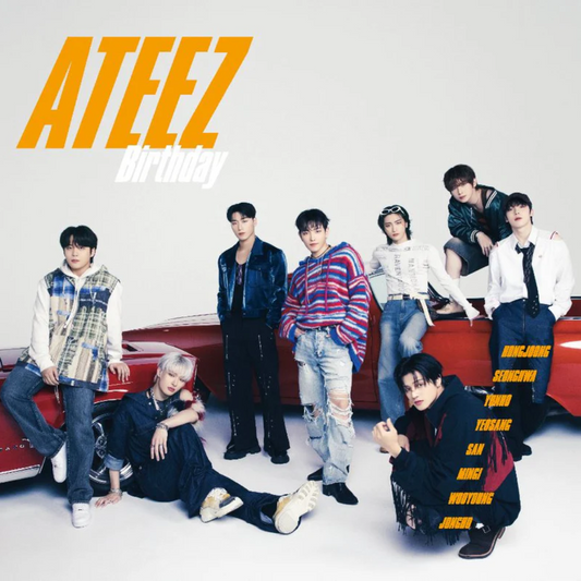 ATEEZ - Birthday (Japan 4th single) Flash Price Limited Edition