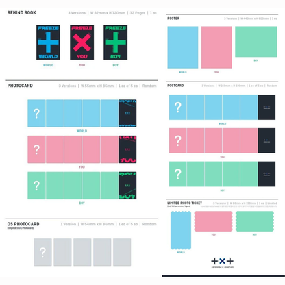 TOMORROW X TOGETHER (TxT) - The Chaos Chapter : Freeze