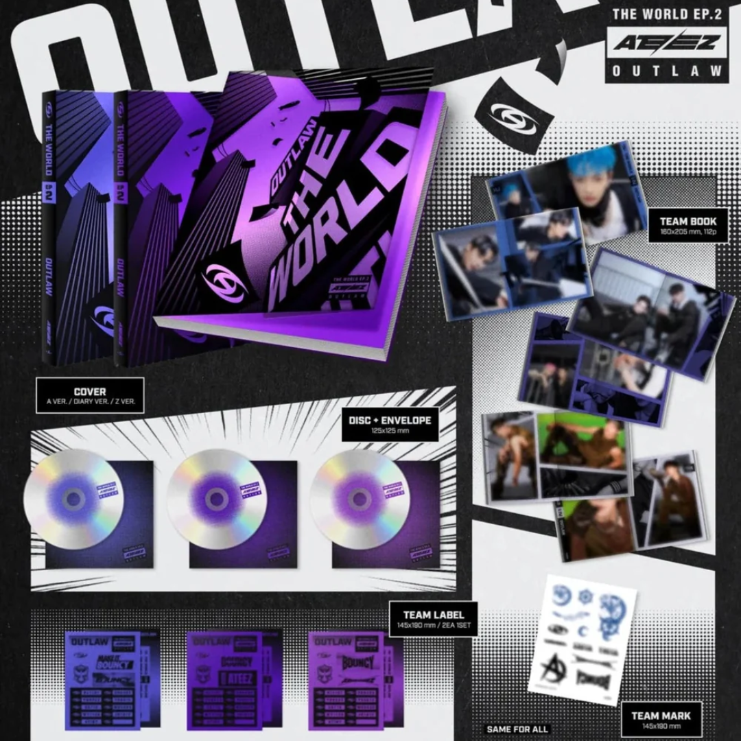 ATEEZ - THE WORLD EP.2 OUTLAW