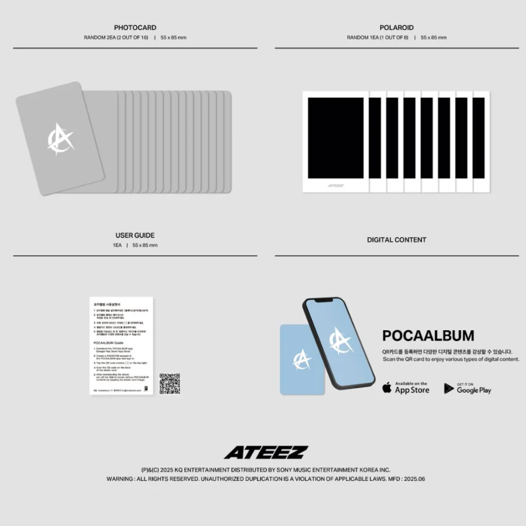 ATEEZ - Golden Hour : Part 3 Poca Album