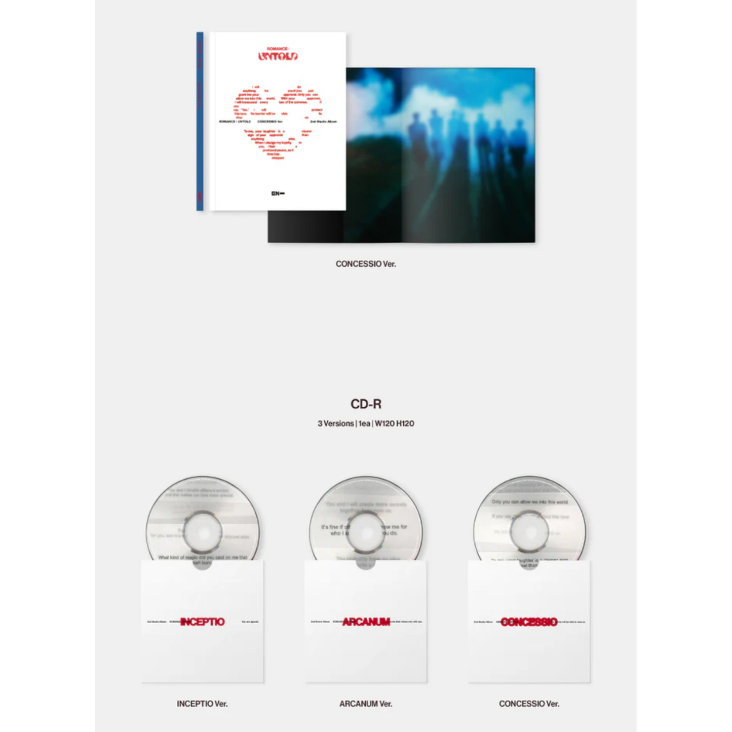 ENHYPEN - ROMANCE : UNTOLD (2ND STUDIO ALBUM)