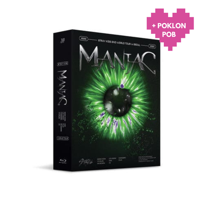 STRAY KIDS - 2ND WORLD TOUR "MANIAC IN SEOUL" BLU-RAY