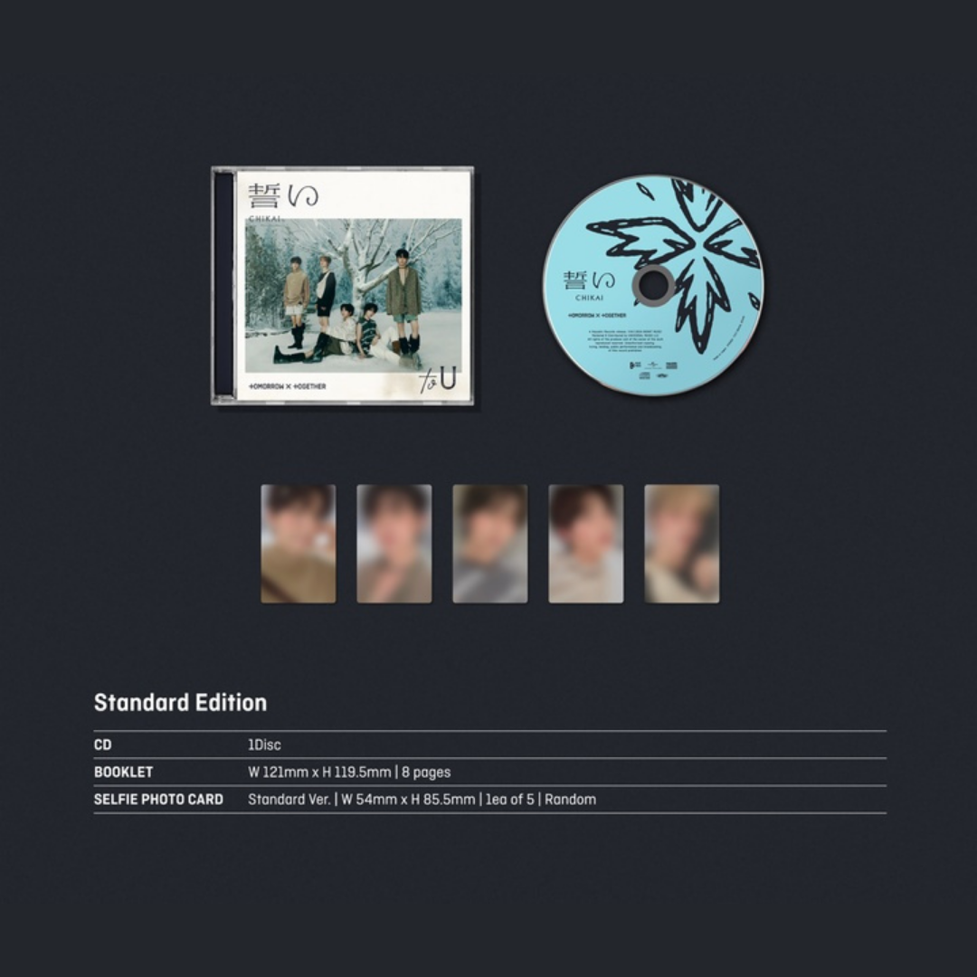 TOMORROW X TOGETHER - CHIKAI [4th JP Single Album]