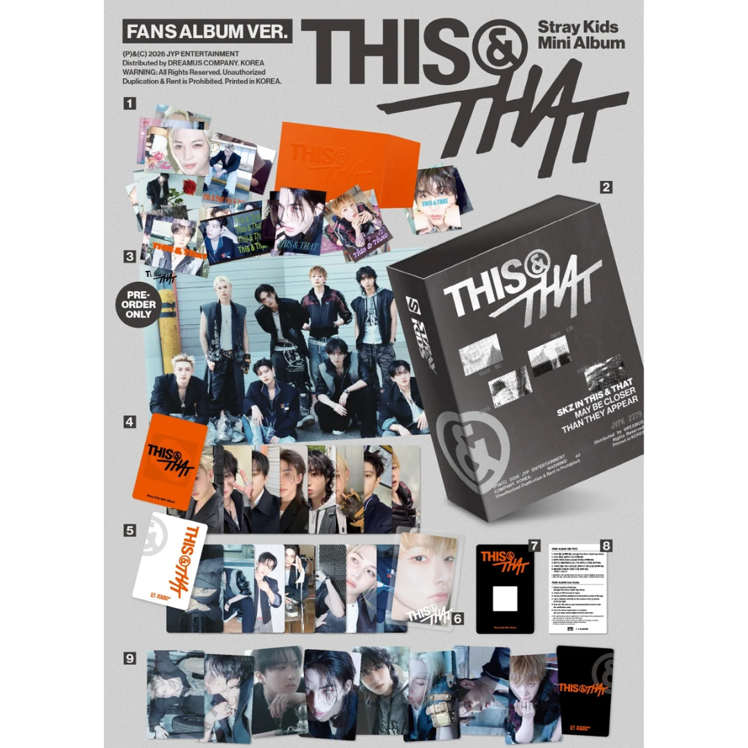 STRAY KIDS - THIS & THAT (FANS ALBUM VER.)