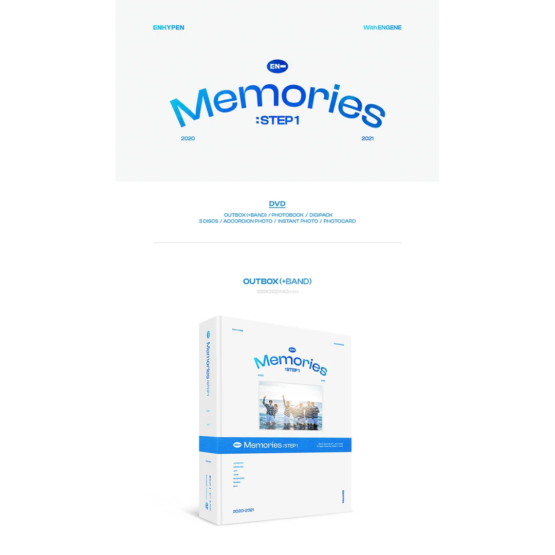 ENHYPEN MEMORIES : STEP 1 DVD