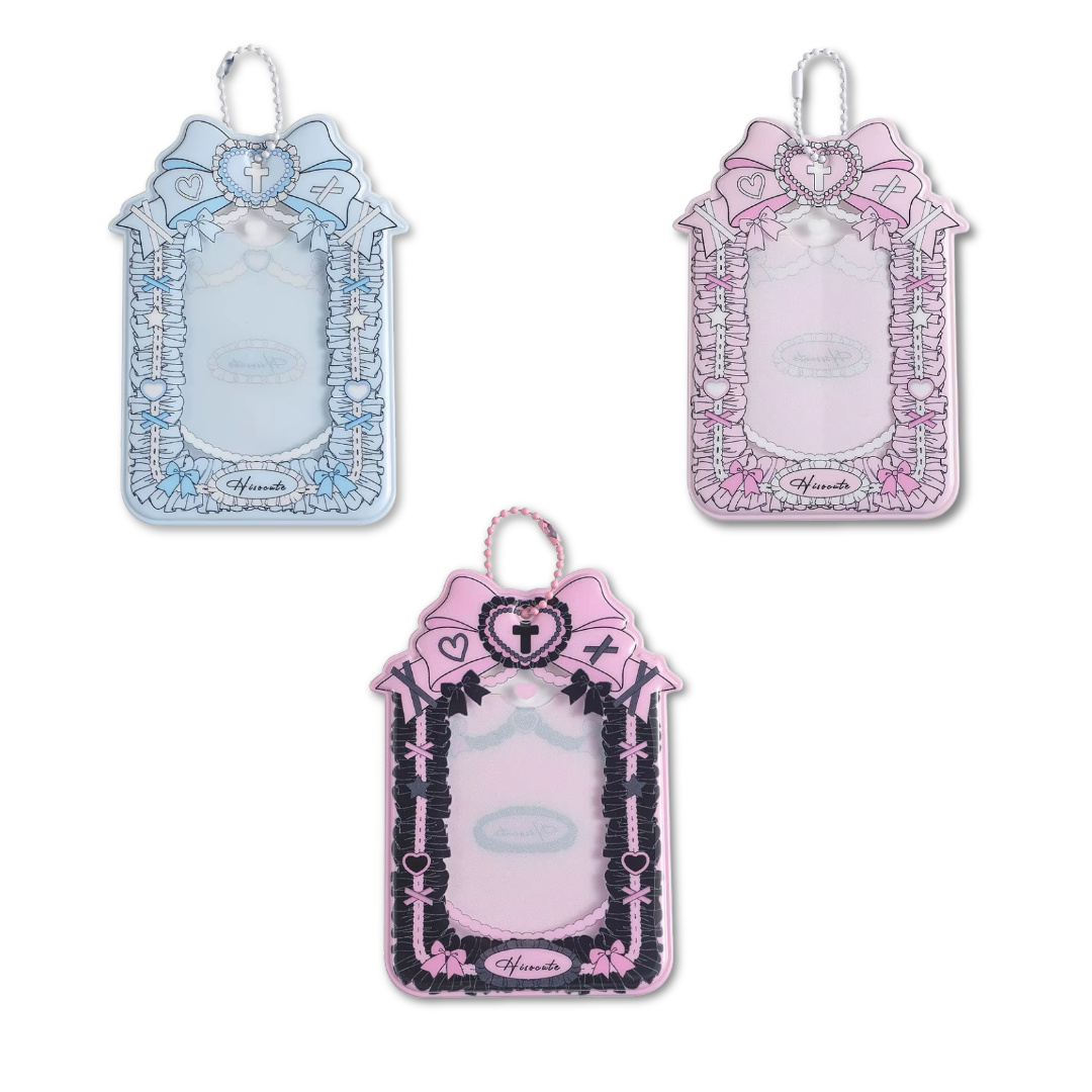 Ribbon photocard holder