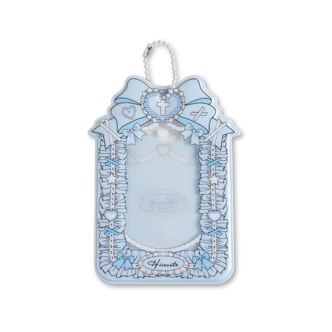 Ribbon photocard holder