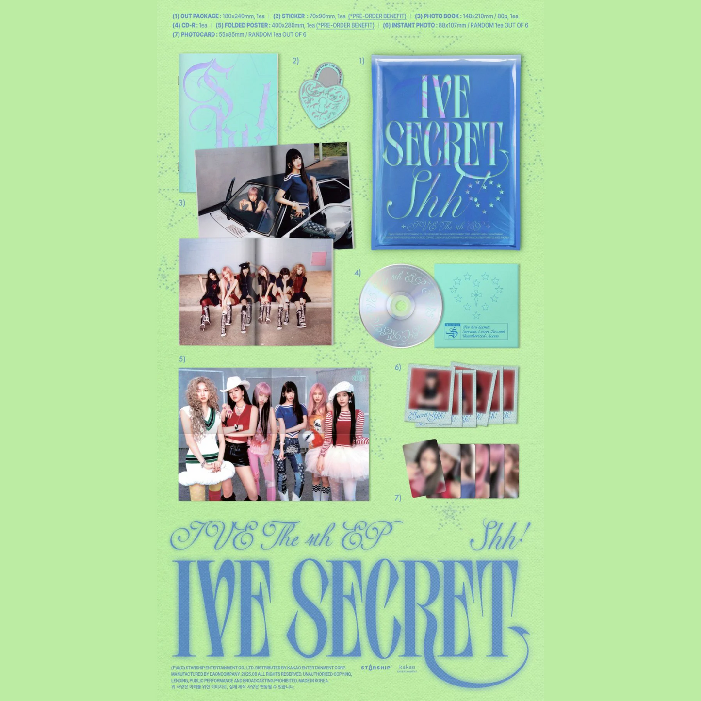 IVE - IVE SECRET (THE 4TH EP)