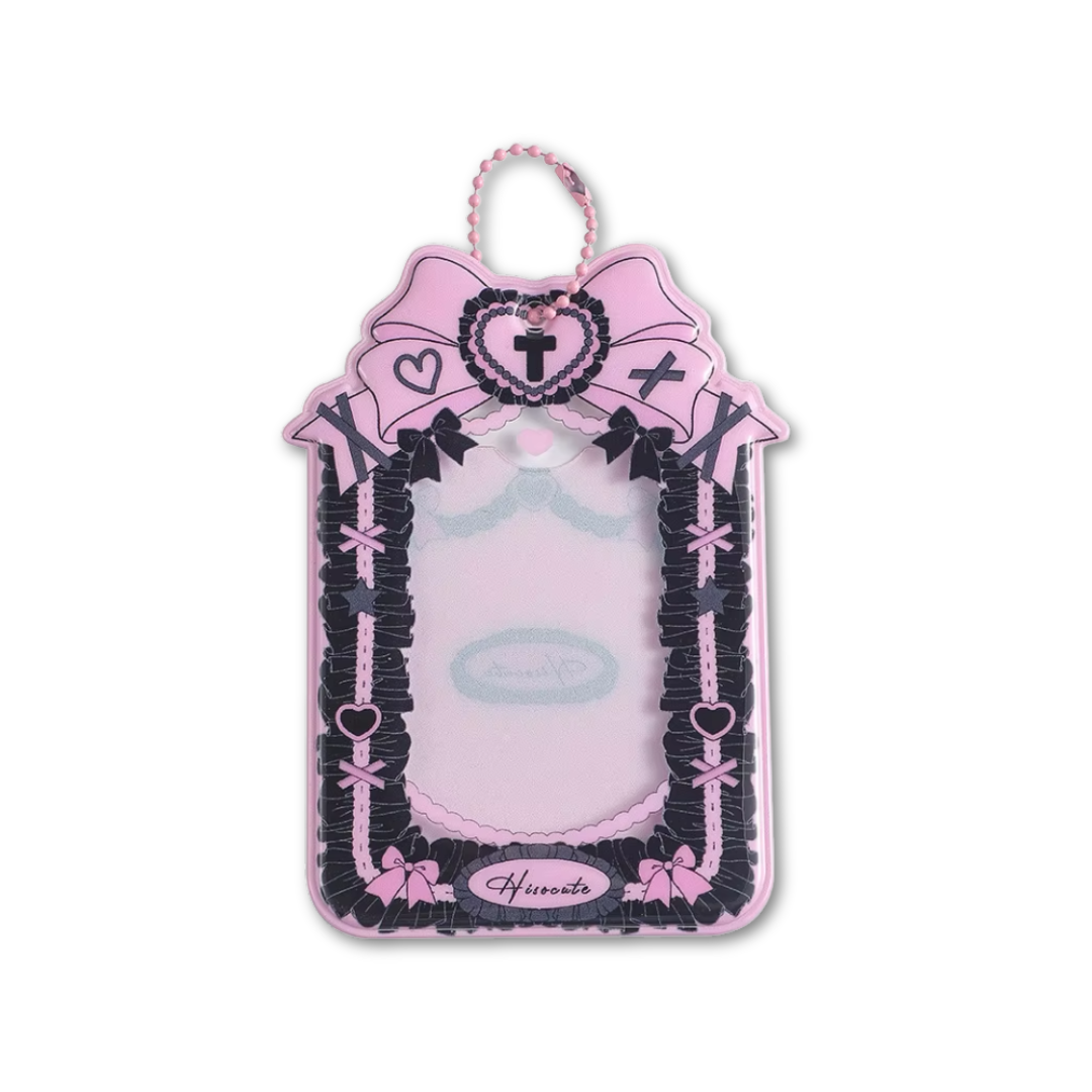Ribbon photocard holder