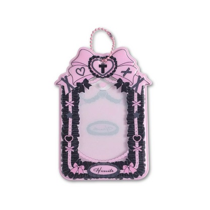 Ribbon photocard holder