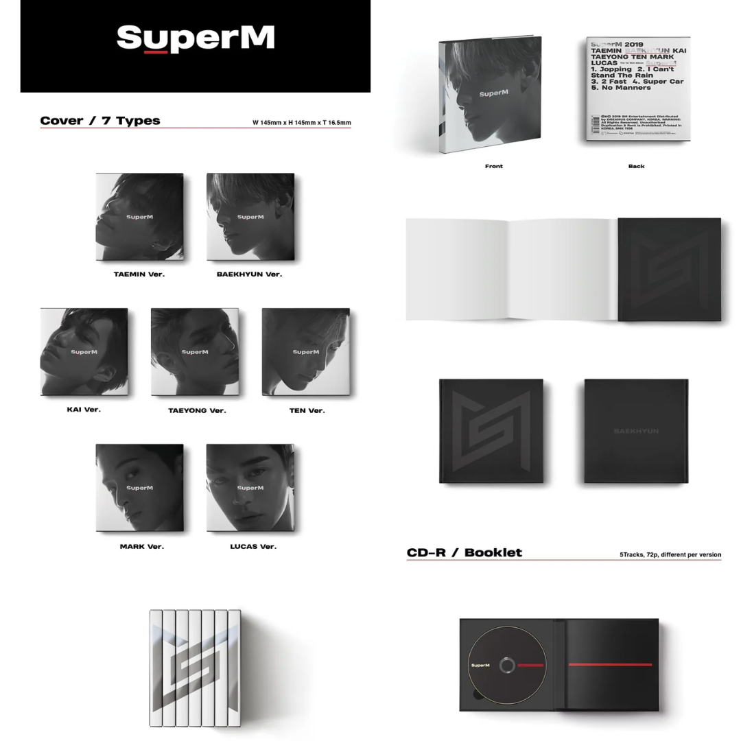 SuperM - [SUPERM] 1st Mini Album -TAEMIN Version