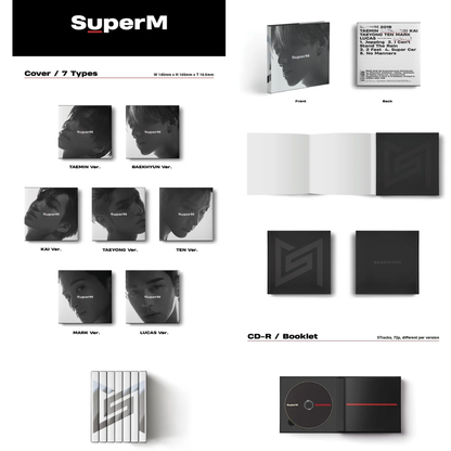 SuperM - [SUPERM] 1st Mini Album -TAEMIN Version