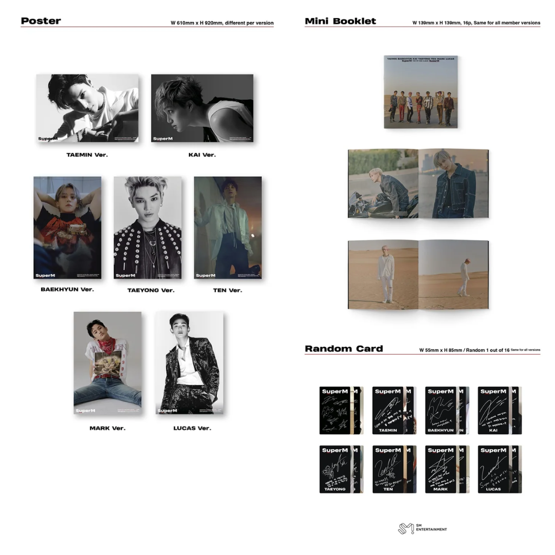 SuperM - [SUPERM] 1st Mini Album -TAEMIN Version