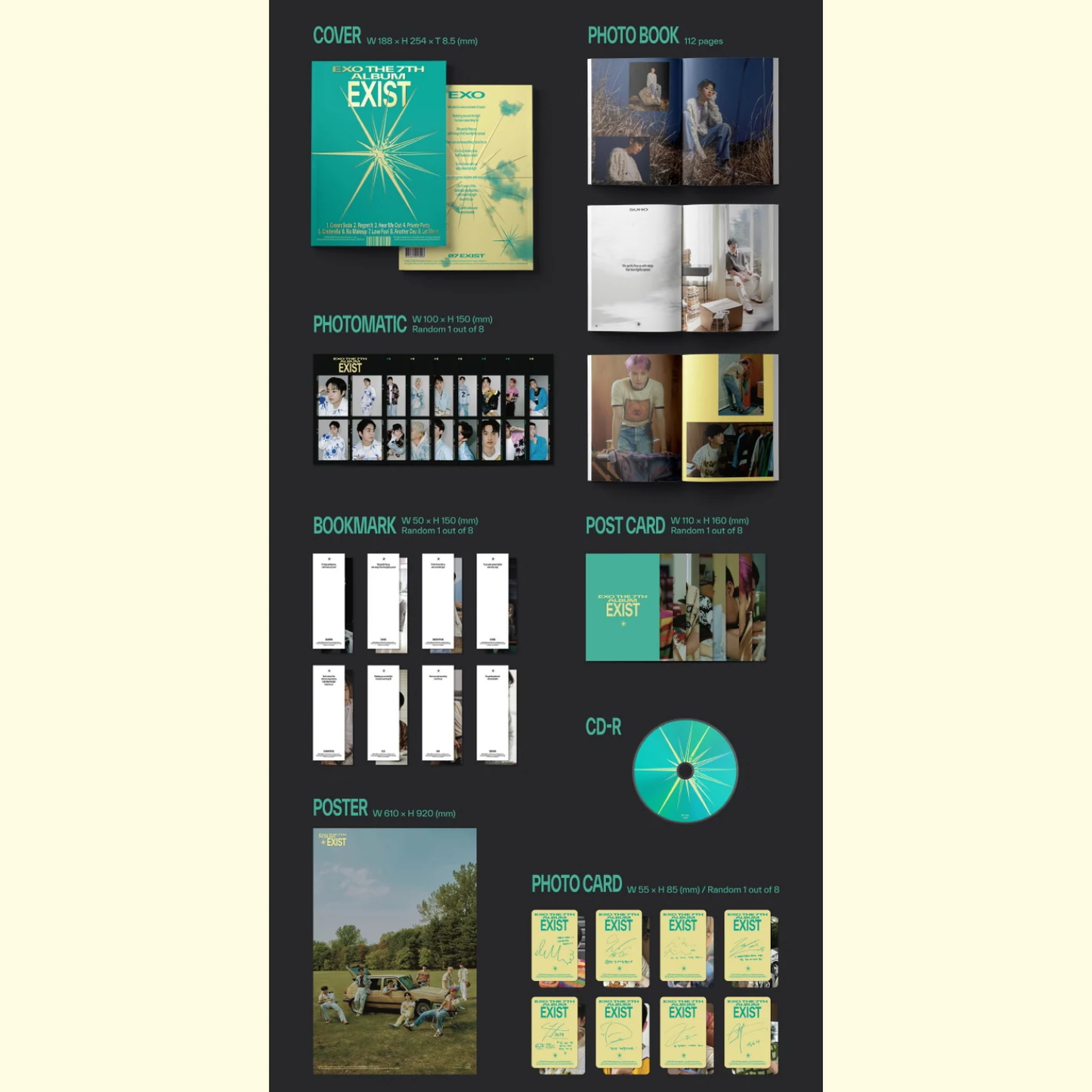 EXO - EXIST (PHOTO BOOK VER.)