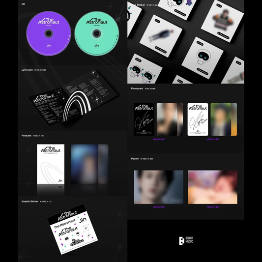 JIN (BTS) - THE ASTRONAUT (1ST SINGLE ALBUM)