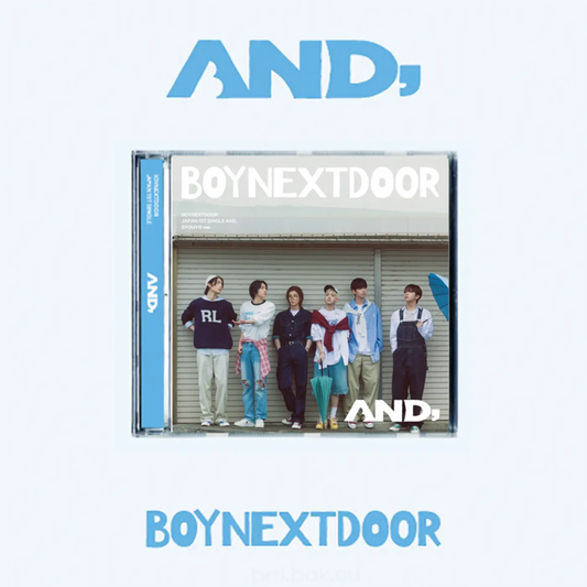 BOYNEXTDOOR – And, (Standard Edition) [1st Japan Single Album]