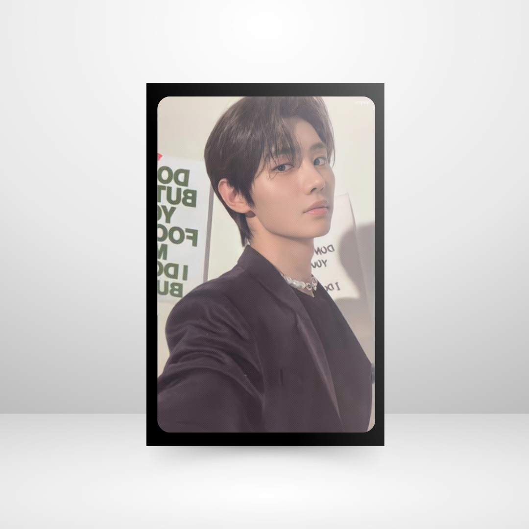 Color photocard sleeves - crni