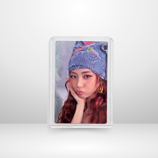 Toploaderi photocard size