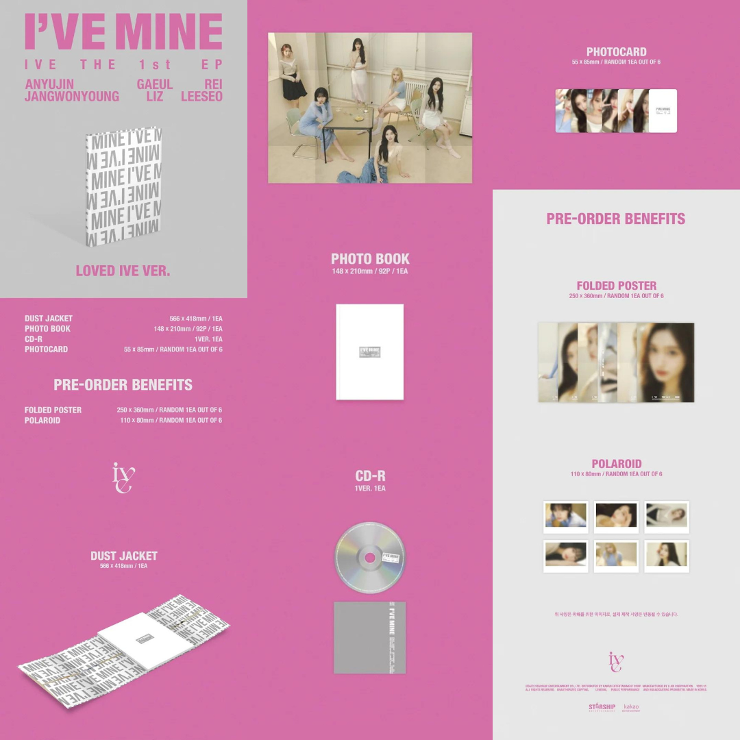 IVE - I'VE MINE (THE 1ST EP)