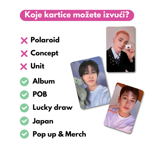 Mystery photocard pack - Stray Kids