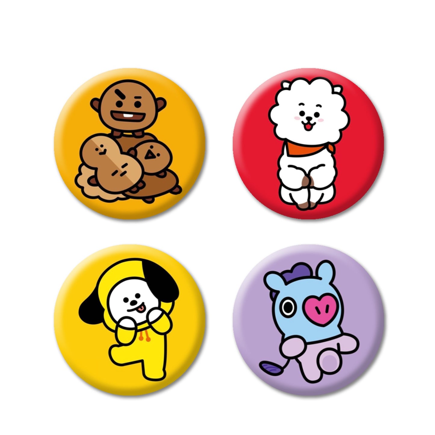 BTS set bedževa