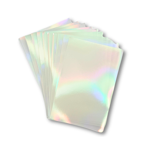 Rainbow photocard sleeves