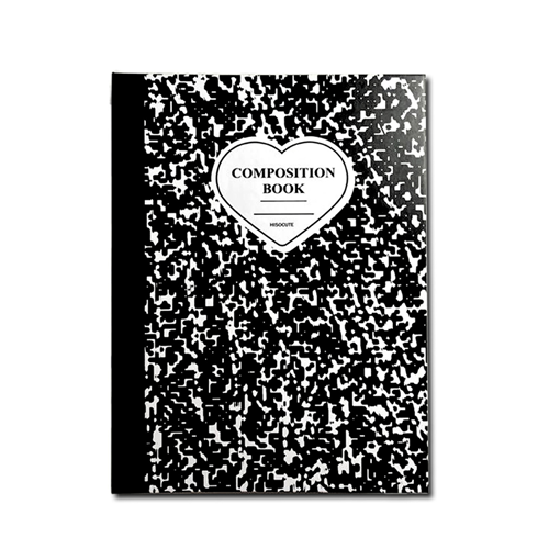 Composition book binder - crni