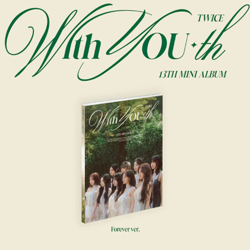 TWICE - WITH YOU-TH (Forever ver.) + GRATIS POB PHOTOCARD SET