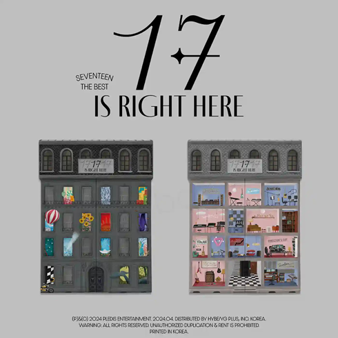 SEVENTEEN - SEVENTEEN BEST ALBUM - 17 IS RIGHT HERE