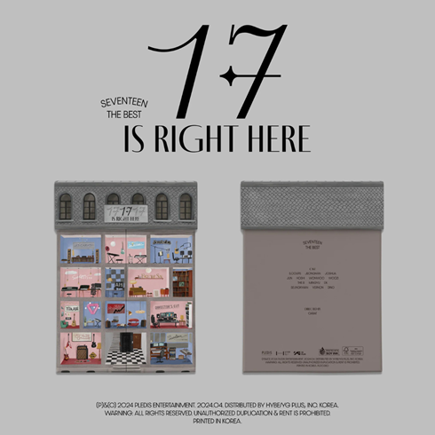 SEVENTEEN - SEVENTEEN BEST ALBUM - 17 IS RIGHT HERE (HEAR VER.)