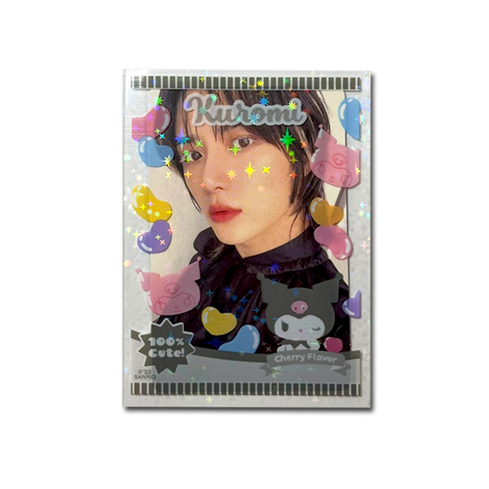 Sanrio Jelly bean photocard sleeves - Kuromi