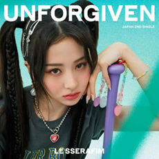 LE SSERAFIM - UNFORGIVEN 2nd Japanese Single Album - YUNJIN ver